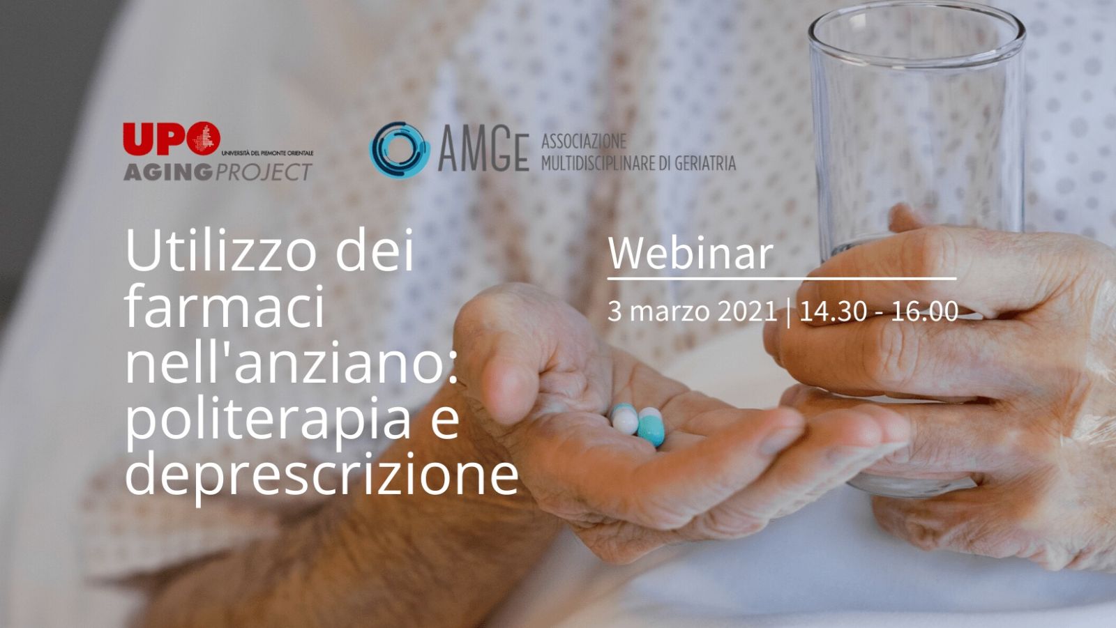 Webinar deprescrizione nell'anziano - Aging Project UniUPO