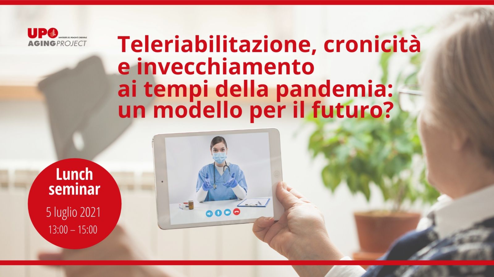 teleriabilitazione webinar 5 luglio - Aging Project