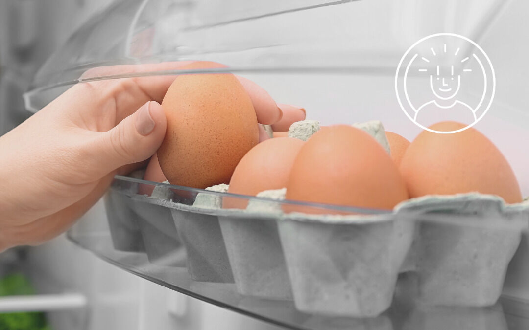 Le uova vanno tenute dentro il frigo o fuori?