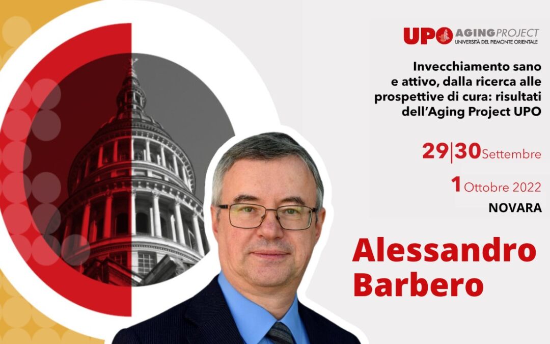 Lectio magistralis di Alessandro Barbero: “Storia e invecchiamento”