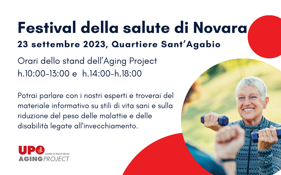 Festival della Salute a Novara | 23 settembre 2023