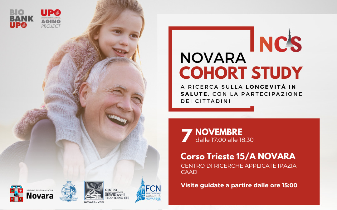 Presentazione del Novara Cohort Study | Novara, 7 novembre 2023