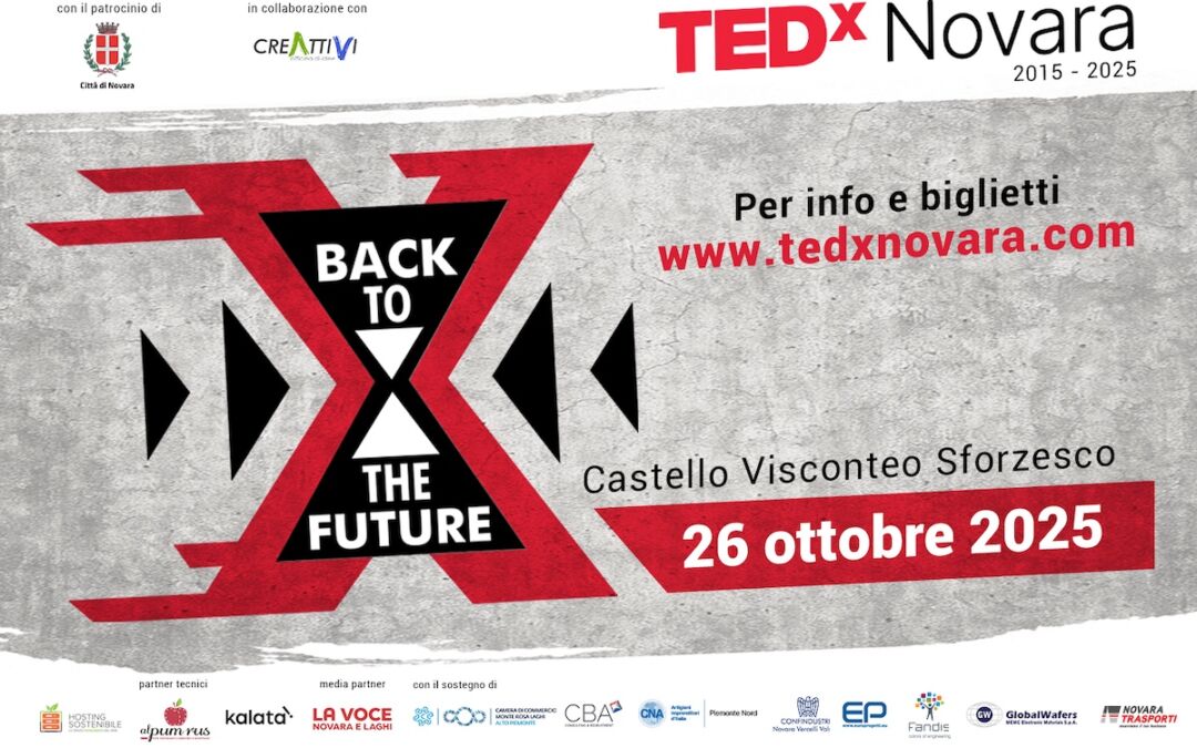 Mattia Bellan tra gli speaker di TEDxNovara 2025 “Back to the Future”