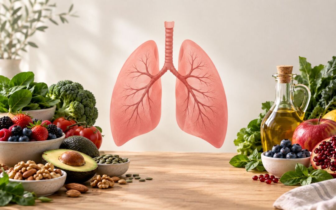 Come l’alimentazione può proteggere il polmone dallo stress ossidativo